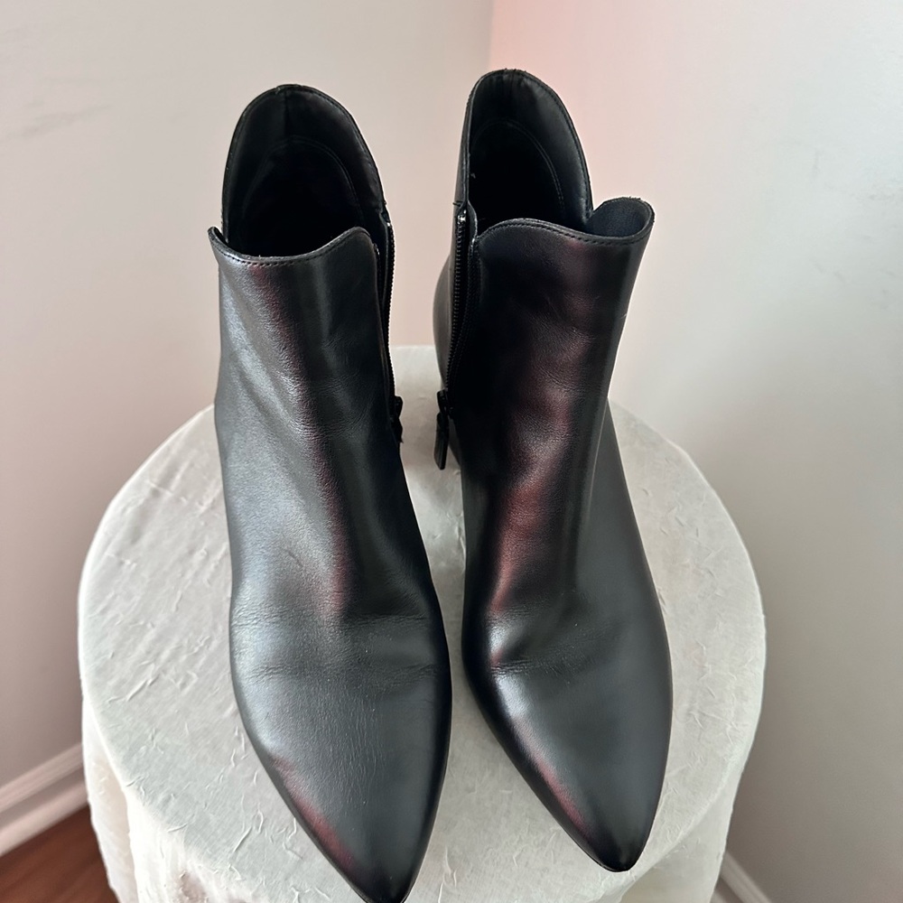 Cole Haan Women's Elyse black heeled ankle Bootie, 60mm - Picture 13 of 13
